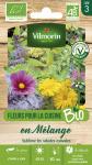 Mélanges de fleurs - Fleurs pour la Cuisine en Mélange - BIO - face recto